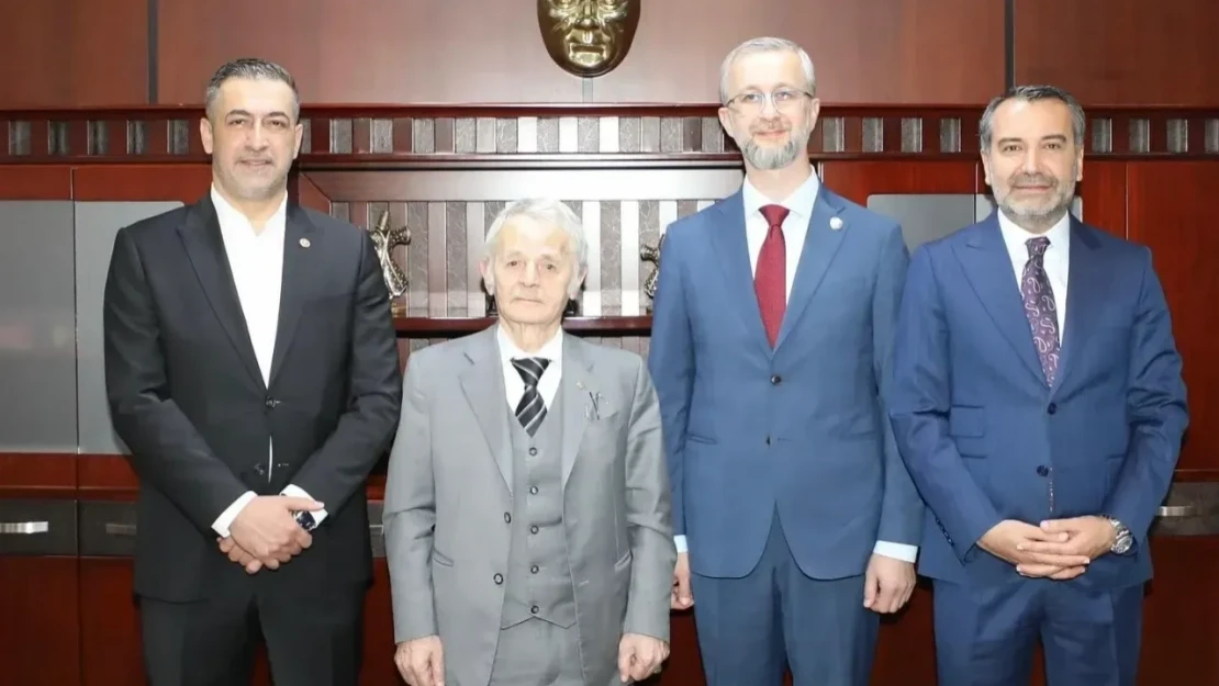 Kırım Tatar Lideri Mustafa Kırımoğlu Elazığ'da