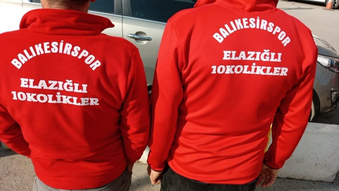 Menemen'de Elazığspor'a Taraftar Desteği