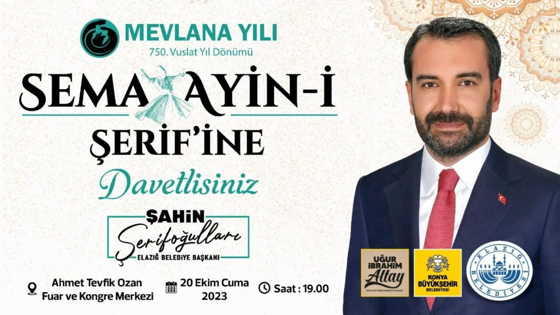 Mevlana'yı Anma Programı Düzenleyecek