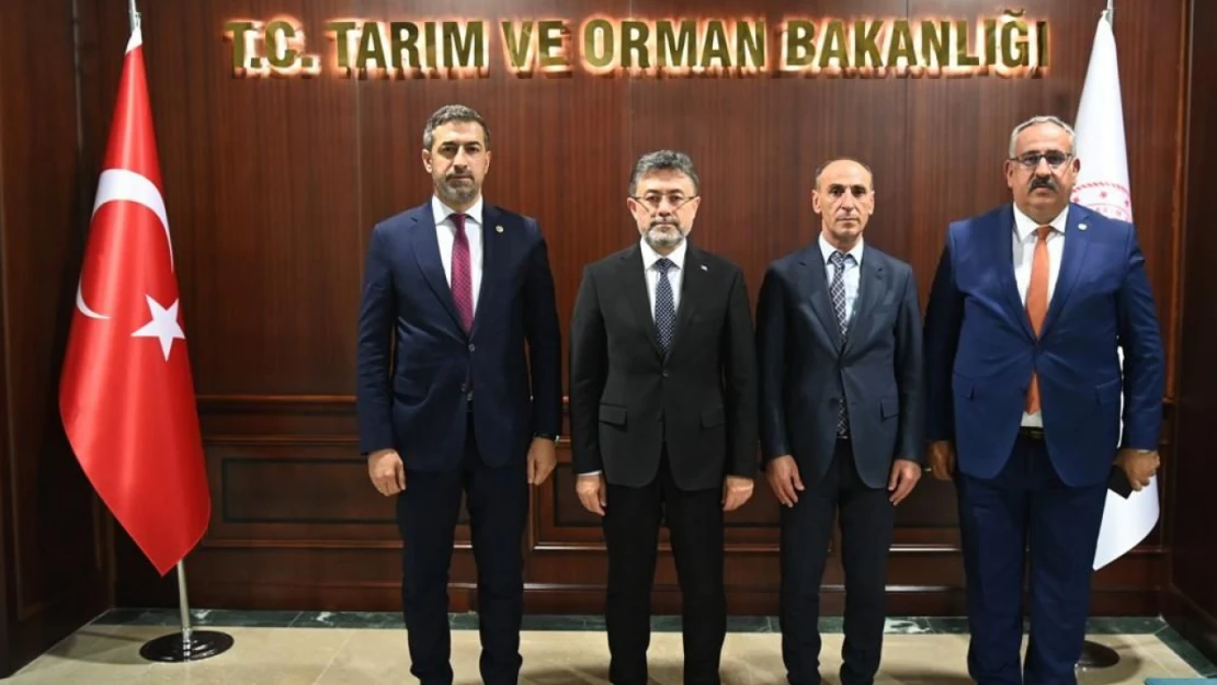 Milletvekili Işıkver Tarım Bakanıyla Biraraya Geldi