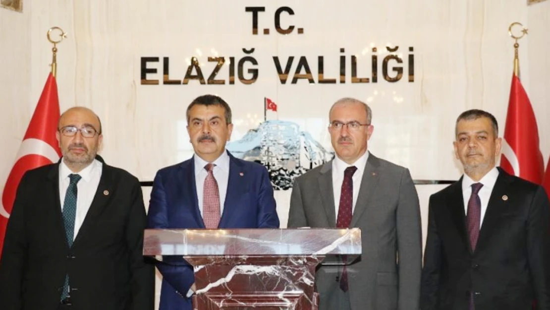 Milli Eğitim Bakanı Yusuf Tekin Elazığ'da!