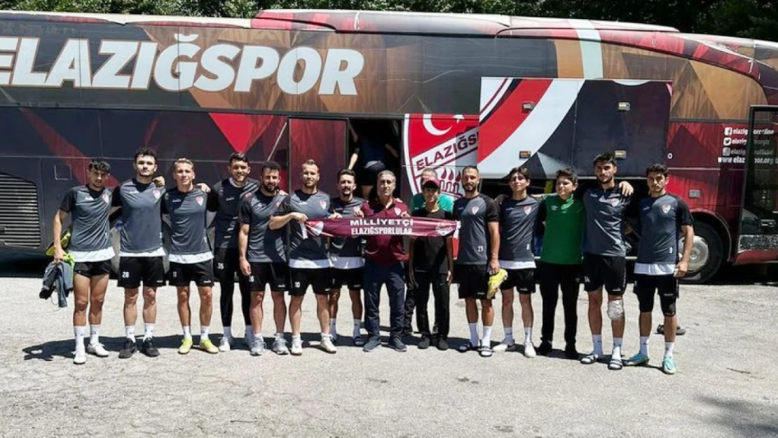 Milliyetçi Elazığsporlulardan Takıma Moral Ziyareti!
