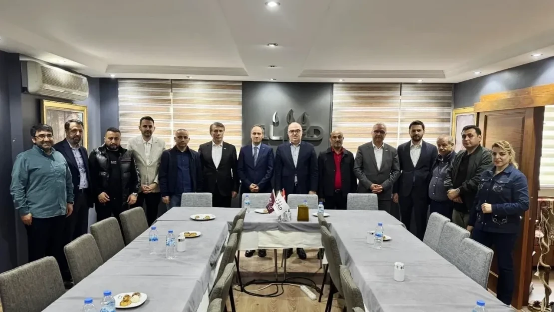 MÜSİAD Elazığ'dan ELFED Yönetimine İşbirliği Ziyareti
