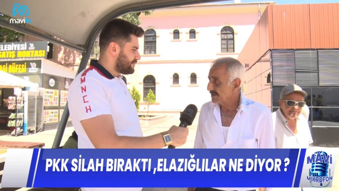 PKK SİLAH BIRAKTI ,ELAZIĞLILAR NE DİYOR ?