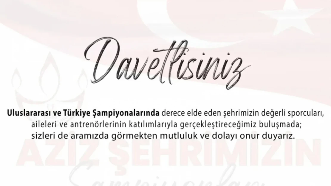 Şampiyonlar İçin Tören Düzenlenecek