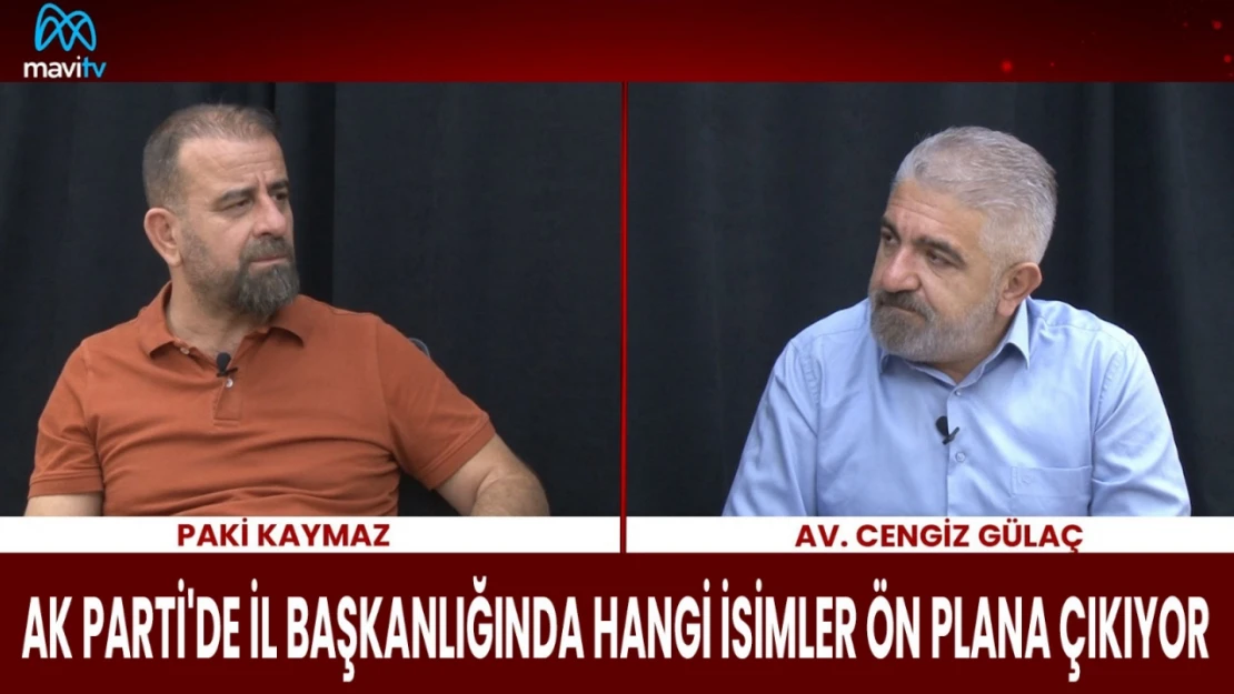 SANSÜRSÜZ 63.BÖLÜM  AK PARTİ'DE İL BAŞKANLIĞINDA HANGİ İSİMLER ÖN PLANA ÇIKIYOR