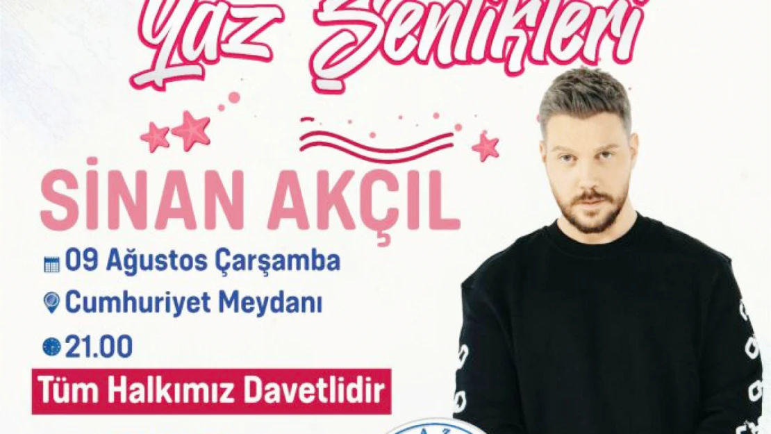 Sinan Akçıl, Elazığ'a Geliyor!