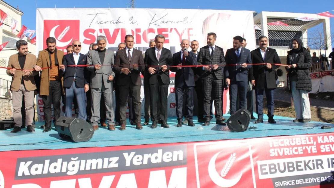 Sivrice'de Miting Gibi SKM Açılışı