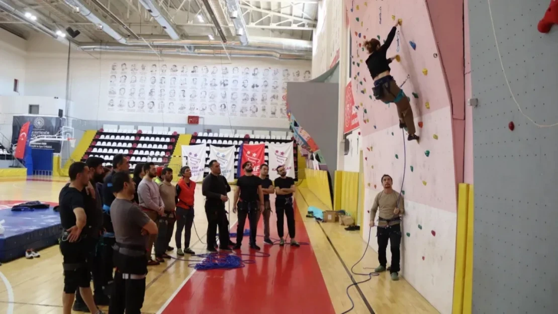 Spor Tırmanışta Temel Eğitim Sonrası İleri Düzey Eğitimi Yine Elazığ'da Yapıldı