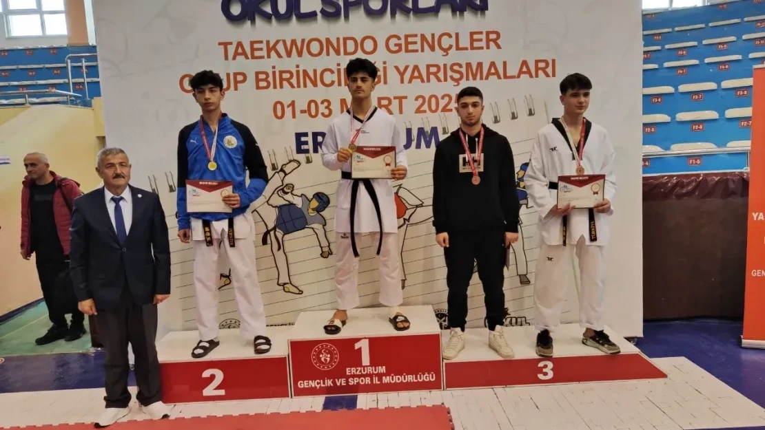 Taekwondoda Elazığ'a Dokuz Madalya