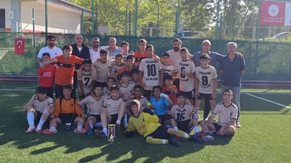 U13'te Şampiyon Elazığ Yolspor