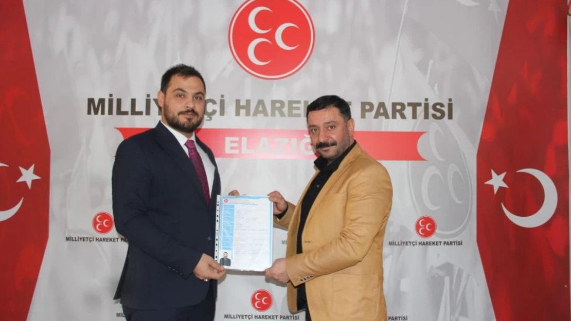 Ünal Er MHP'den Belediye Meclis Üyeliği Aday Adaylığı Müracaatını Yaptı