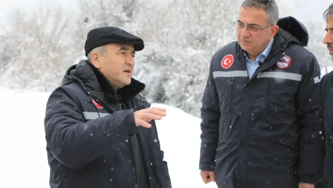 Vali Hatipoğlu Çalışmaları Yerinde İnceledi