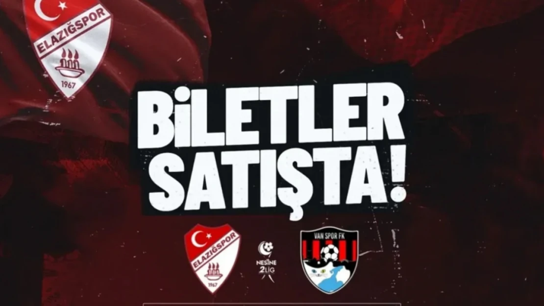 Vanspor Maçı Biletleri Satışta!