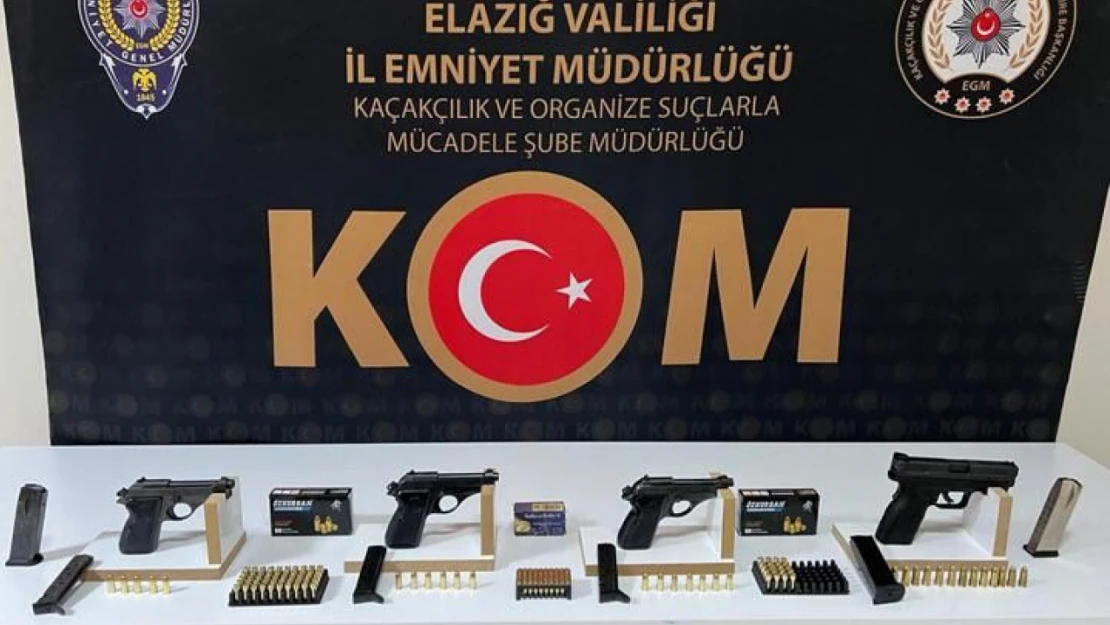 Yapılan Aramada Çok Sayıda Silah Ele Geçirildi!