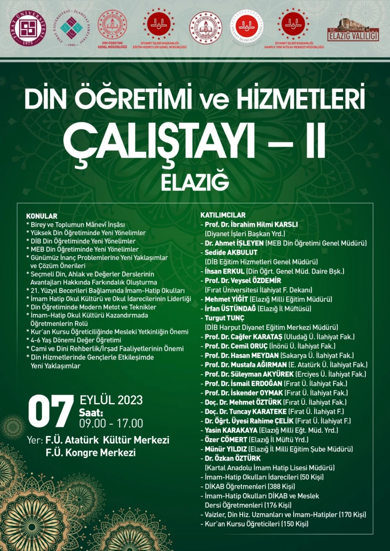 Bu Yıl Ki Çalıştay Daha Anlamlı