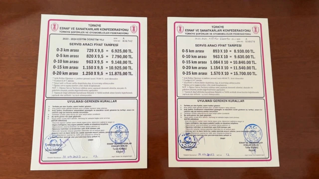 Emniyet Müdürlüğü'nden Şoförlere Bilgilendirme Semineri