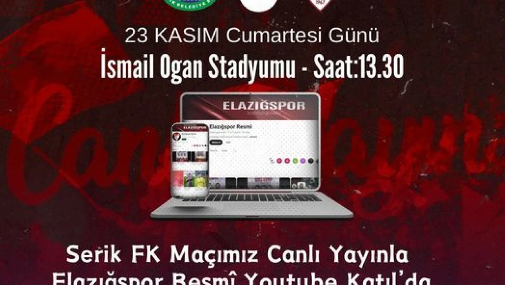 Serik Belediyespor-Elazığspor Maçı Canlı Yayınla Ekranlara Geliyor