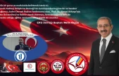 Başkan Akgün, Prof. Dr. Ahmet Akkaya'nın Bartın Ünv.'ne Rektör Olarak Atanması İle İftihar Ediyoruz