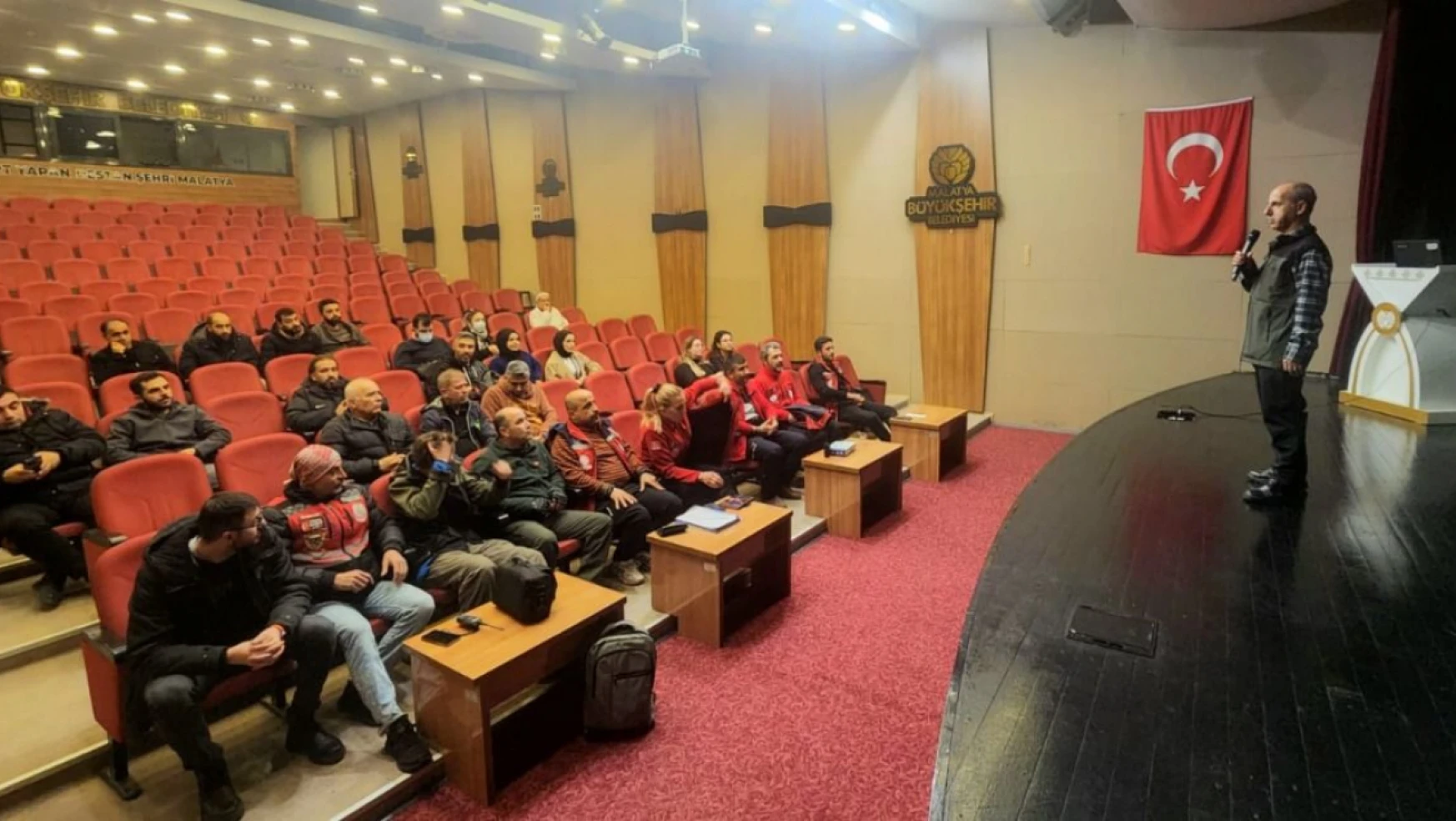 Elazığ'dan Malatya'ya Yangın Gönüllülerine Eğitim