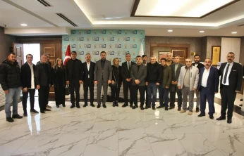 Başkan Adayı Ertürk'ten Selmanoğlu'na Hayırlı Olsun Ziyareti