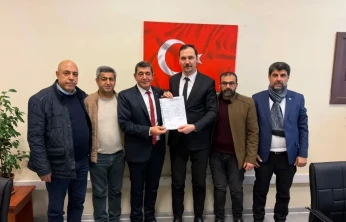 Başkan Cebrail Top Mazbatasını Aldı!