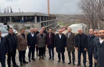 Ejder Açıkkapı'dan Palu–Kovancılar Devlet Hastanesi İnşaatına Yakın Takip