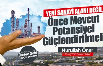 ETSO Başkan Adayı Nurullah Öner: Önce Mevcut Potansiyel Güçlendirilmeli
