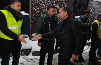 Şahin Şerifoğulları: Kar Bereket, Biz Görevdeyiz