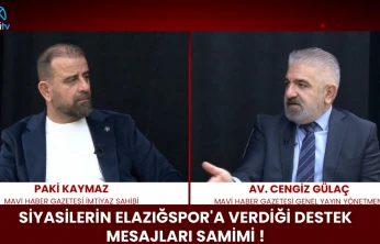 SANSÜRSÜZ 71.BÖLÜM SİYASİLERİN ELAZIĞSPOR'A VERDİĞİ DESTEK MESAJLARI SAMİMİ!