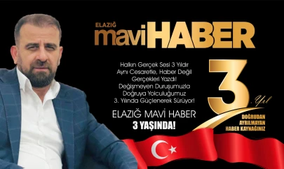3 YILDIR DOĞRULARIN İZİNDE, ELAZIĞ'IN SESİ OLMAYA DEVAM EDİYORUZ!