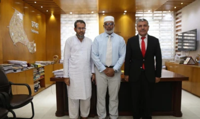 Prof. Dr. Mehmet Çavaş'in Ziyareti Bangladeş Basınında Geniş Yankı Uyandırdı