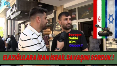 İRAN İSRAİL SAVAŞINI SORDUK!