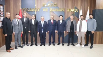 Osmaniye TSO Heyetinden Başkan Alan'a Ziyaret