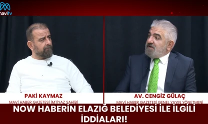 SANSÜRSÜZ 68.BÖLÜM  NOW HABERİN ELAZIĞ BELEDİYESİ İLE İLGİLİ İDDİALARI!