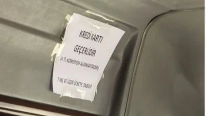 Elazığ'da Minibüslerde Kredi Kartı Dönemi!