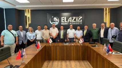 Elazığ Kent Konseyi Hollanda ile Buluştu