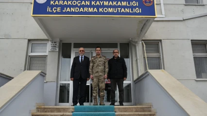 ELAZIĞ TİCARET BORSASI BAŞKANI DUMANDAĞ KOVANCILAR VE KARAKOÇAN'DA TEMASLARDA BULUNDU