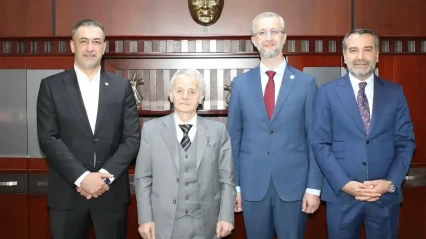 Kırım Tatar Lideri Mustafa Kırımoğlu Elazığ'da