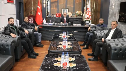 Şaroğlu, Başkan Alan'ı Ziyaret Etti