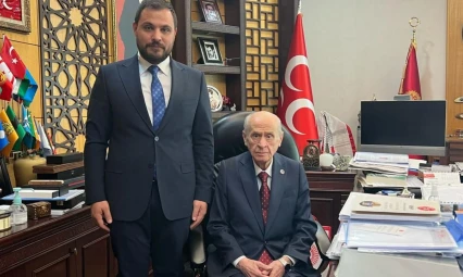 Başkan Bal, Genel Başkan Bahçeli ve Milletvekili Işıkver'i Ziyaret Etti