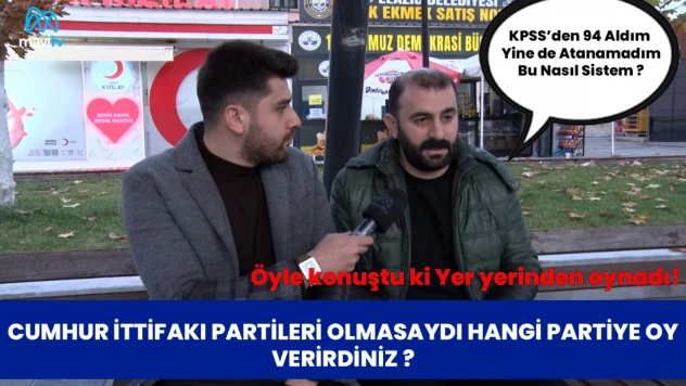 CUMHUR İTTİFAKI PARTİLERİ OLMASAYDI HANGİ PARTİYE OY VERİRDİNİZ ?