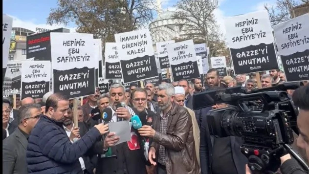 Elazığ'da Gazze Şehitleri İçin Gıyabi Cenaze Namazı Kılındı