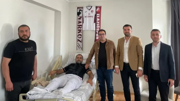Elazığspor'dan Biçer'e Moral Ziyareti