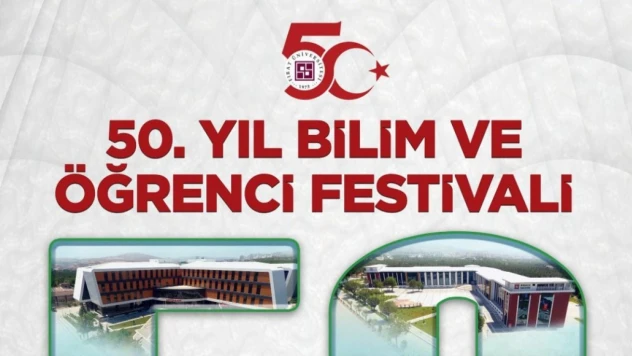 Fırat Üniversitesinde 50. Yıl Bilim Ve Öğrenci Festivalı Başlıyor