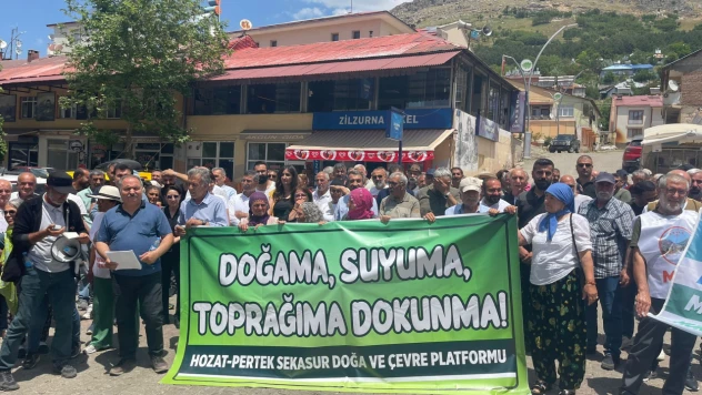 Hozat-Pertek Sekasur Çevre Platformu'ndan Basın Açıklaması