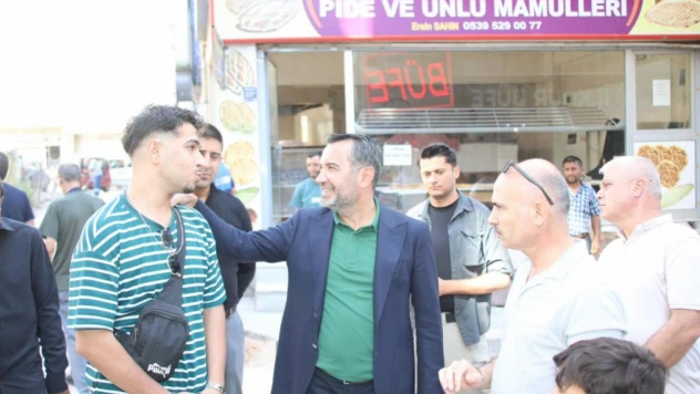 Saha İncelemelerini Sürdüren Başkan Şerifoğulları, Vatandaşlarla Bir Araya Geldi