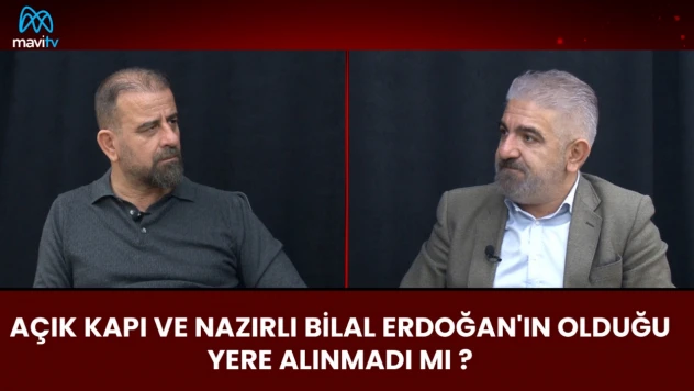 SANSÜRSÜZ 65.BÖLÜM AÇIK KAPI VE NAZIRLI BİLAL ERDOĞAN'IN OLDUĞU YERE ALINMADI MI ?