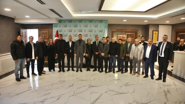 Başkan Adayı Ertürk’ten Selmanoğlu’na Hayırlı Olsun Ziyareti