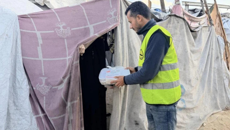 Bir El Bir Gönül Derneği’nden Gazze Beyt Lahiya’da Temiz Su Yardımı